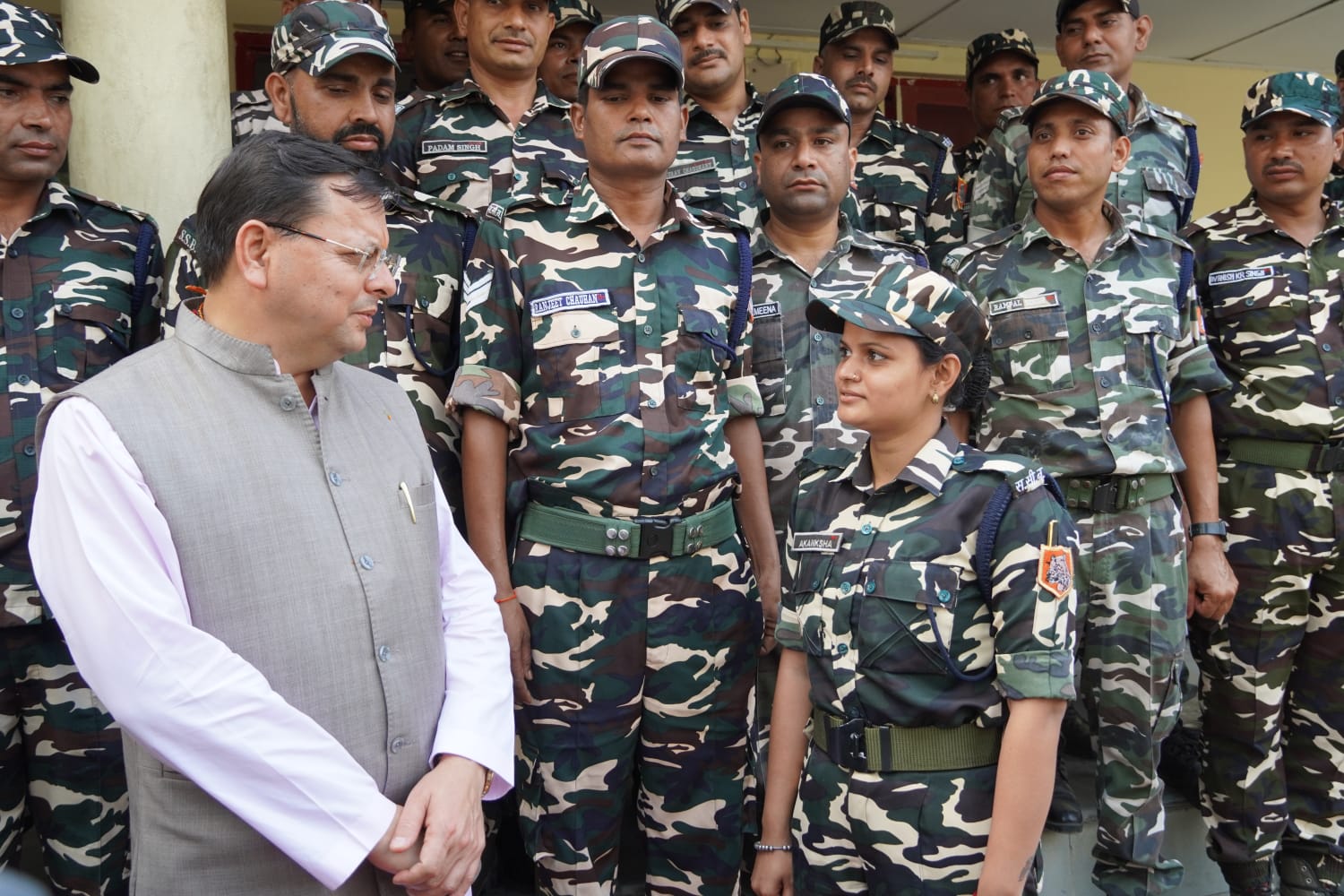 Our soldiers deployed in the security of the borders are the pride of the country: CM Dhami