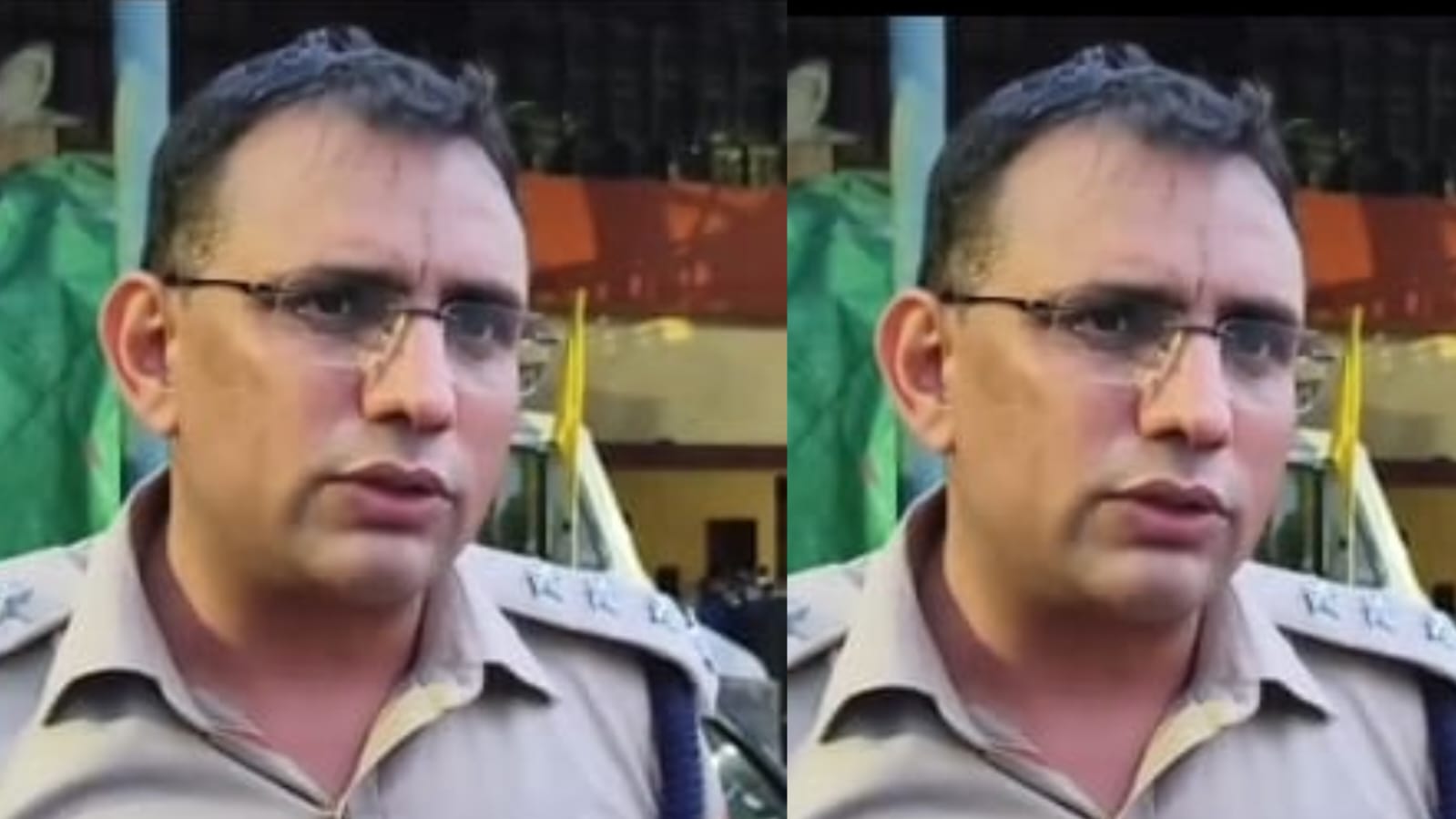 A police officer whose work is being discussed everywhere