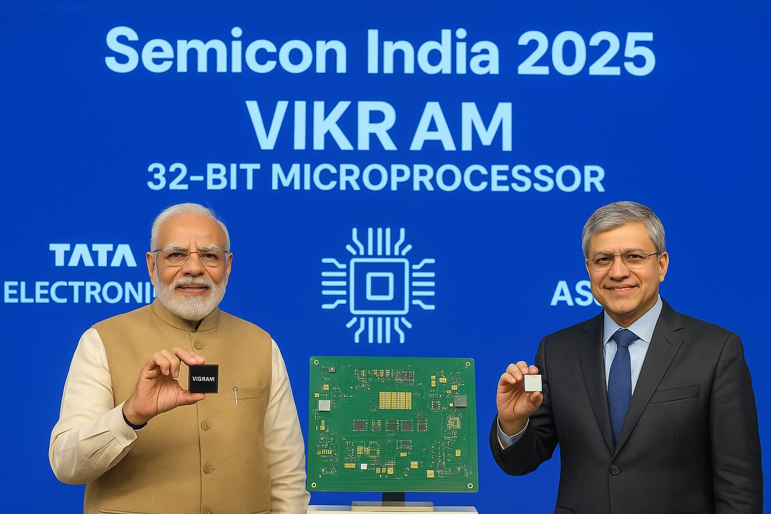 India Unveils Indigenous Semiconductor Breakthroughs at Semicon India 2025