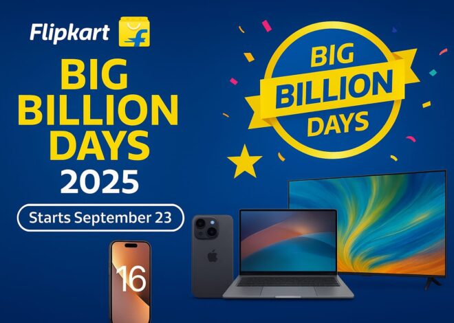 Flipkart Announces Big Billion Days Sale 2025: Exclusive Deals on iPhone 16, Samsung Galaxy S24, and More