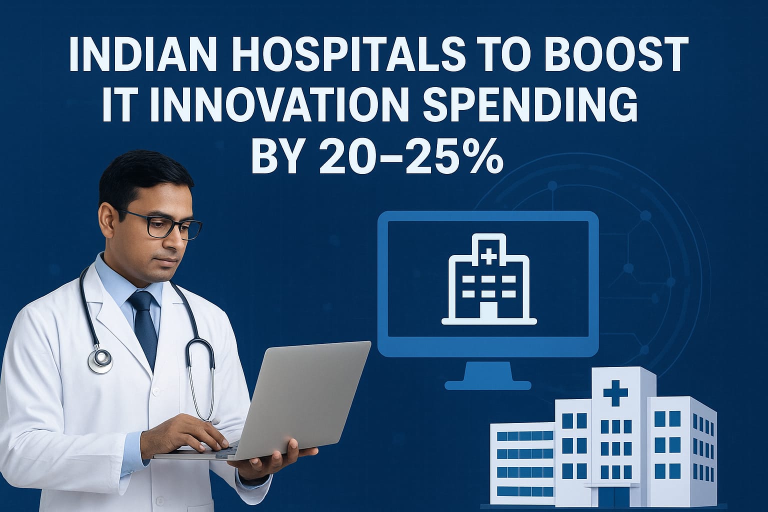 🏥 Indian Hospitals to Boost IT Innovation Spending by 20–25%