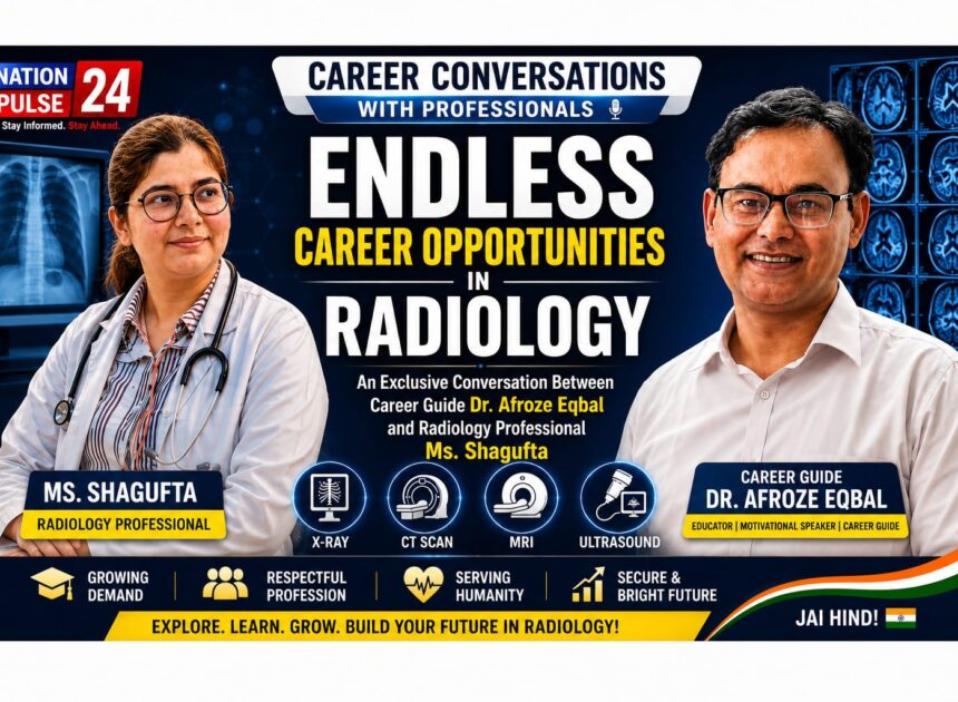 Endless Career Opportunities in Radiology, An Exclusive Conversation Between Career Guide Dr. Afroze Eqbal and Radiology Professional Ms. Shagufta