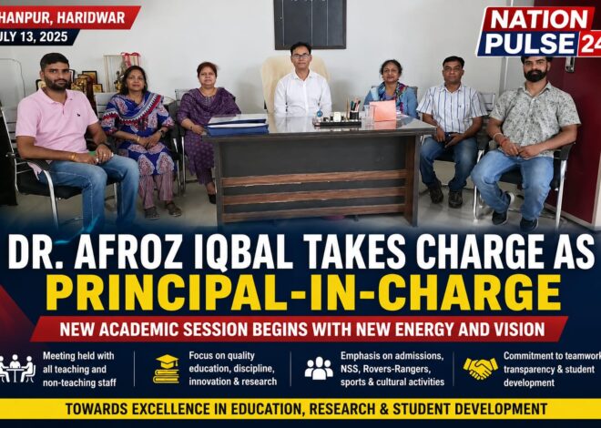 Principal-in-Charge Dr. Afroz Iqbal Springs Into Action, Ushers in a New Work Culture at R.D.K. Government College