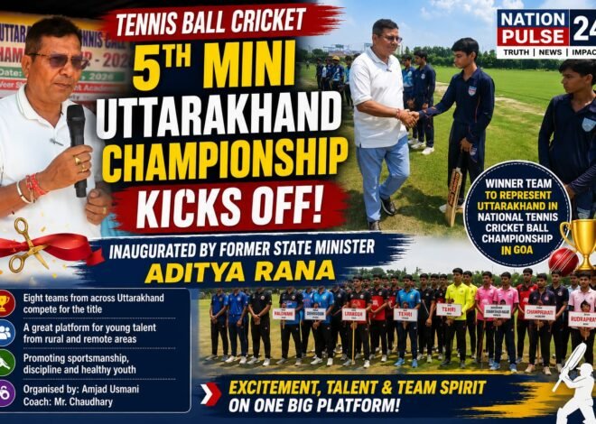 5th Mini Uttarakhand Tennis Cricket Ball Championship Begins in Pirpura, Roorkee